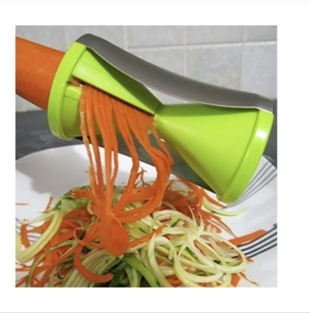 NEW Kitchen Active Spiralizer Spiral Slicer Green